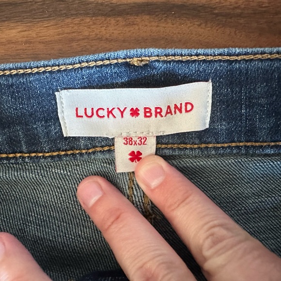 Lucky Brand Bootcut Denim Jeans size 38x32 - Picture 2 of 5